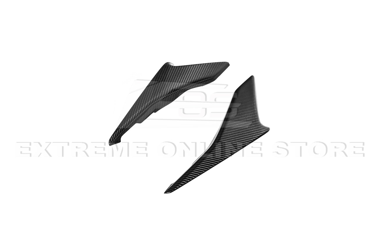 Chevrolet Corvette C8 Carbon Fiber Window Switch Trim & Pillar Panel Cover