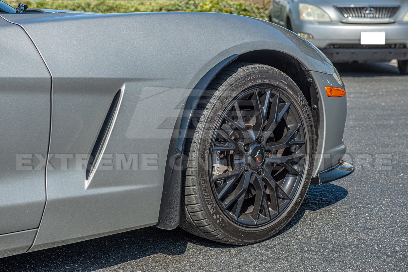 Chevrolet Corvette C6 Base Front Guards Mud Flaps