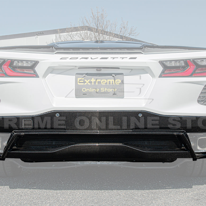 Chevrolet Corvette C8 Carbon Fiber Rear Diffuser
