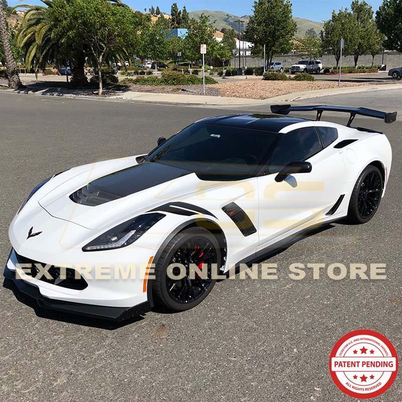 Corvette C7 ZR1 ZTK Conversion Rear Spoiler High Wing - Extreme Online Store