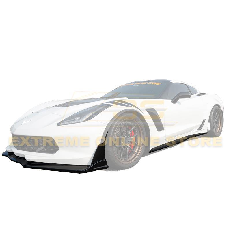 Corvette C7 Stage 3.5 Front Splitter & Side Skirts - Extreme Online Store