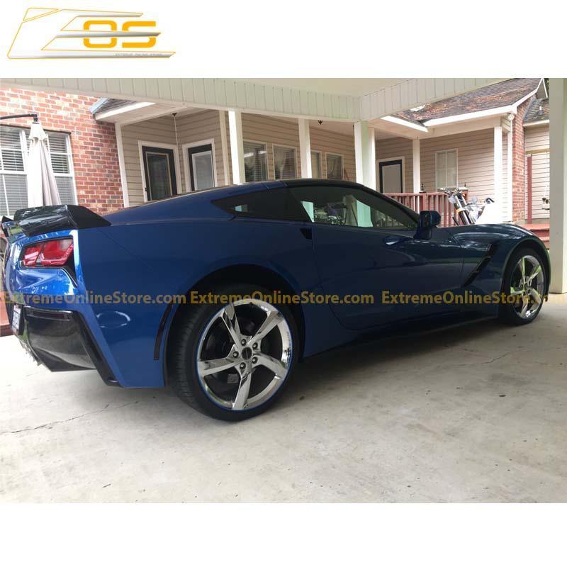 Corvette C7 Stingray / Z51 Carbon Flash Side Skirts Rocker Panels - ExtremeOnlineStore