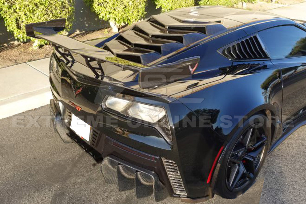 Chevrolet Corvette C7 ZR1 Carbon Fiber Rear Lid Base Spoiler