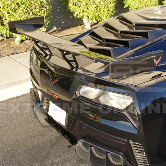 Chevrolet Corvette C7 ZR1 Carbon Fiber Rear Lid Base Spoiler