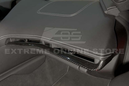 Chevrolet Corvette C8 Carbon Fiber Interior Overlay Dash Trim