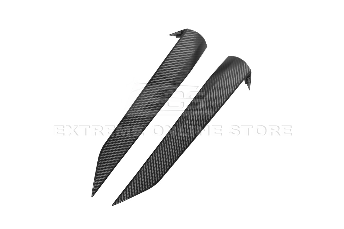 Chevrolet Corvette C8 Carbon Fiber Side Fender Vent Door Garnish