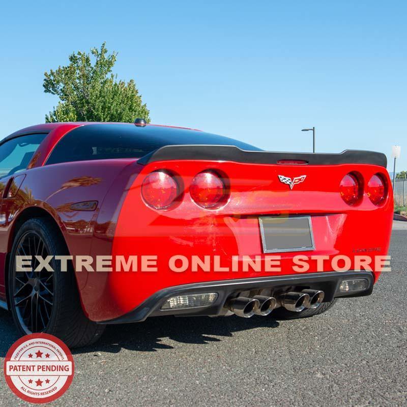 Corvette C6 ZR1 Extended Rear Trunk Spoiler - Extreme Online Store