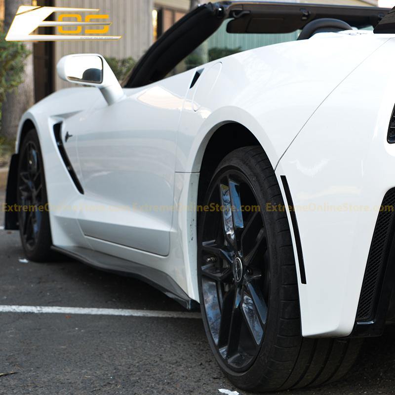 Corvette C7 Stingray / Z51 Carbon Flash Side Skirts Rocker Panels - ExtremeOnlineStore