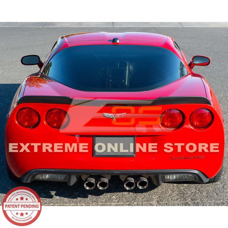 Corvette C6 ZR1 Extended Rear Trunk Spoiler - Extreme Online Store