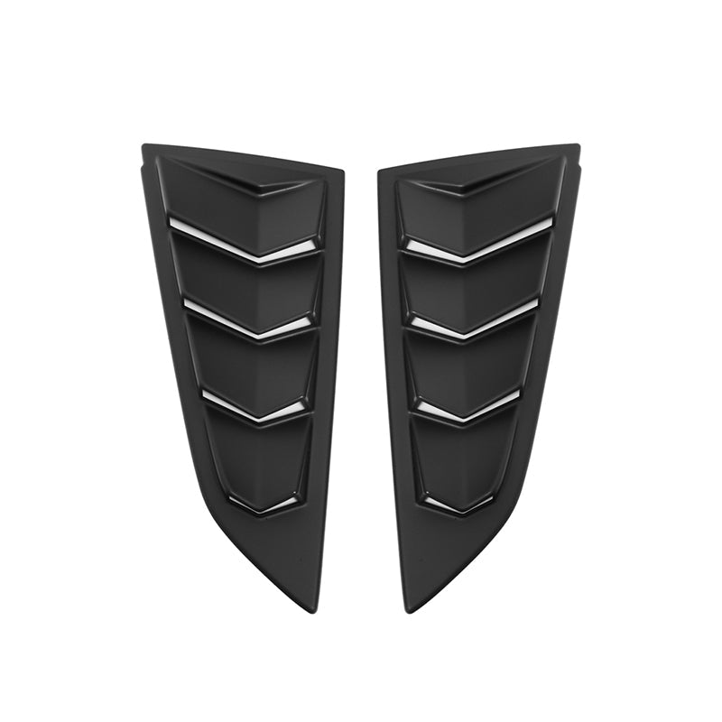 Corvette C7  Track Package Side Quarter Window Louver