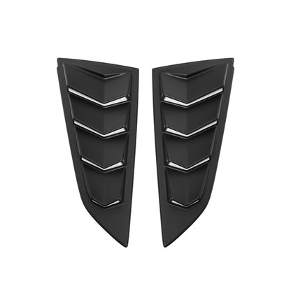 Corvette C7  Track Package Side Quarter Window Louver