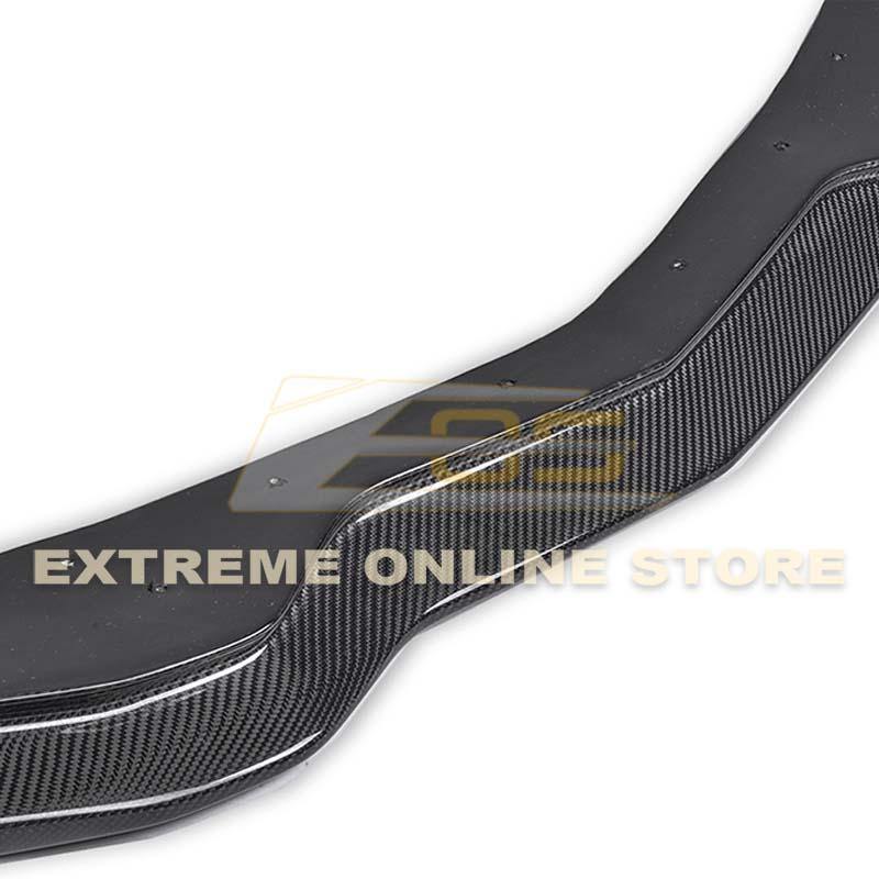 Corvette C7 Carbon Fiber Front Splitter W/ Stage 3 Carbon Wickerbill Winglets - Extreme Online Store