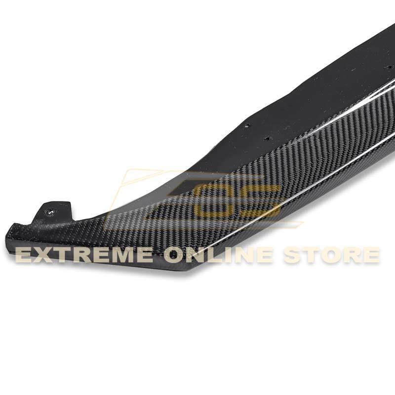 Corvette C7 Carbon Fiber Front Splitter W/ Stage 3 Carbon Wickerbill Winglets - Extreme Online Store