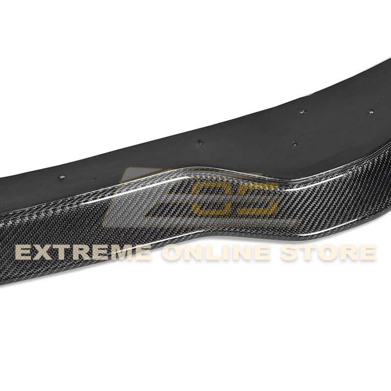 Corvette C7 Carbon Fiber Front Splitter W/ Stage 3 Carbon Wickerbill Winglets - Extreme Online Store