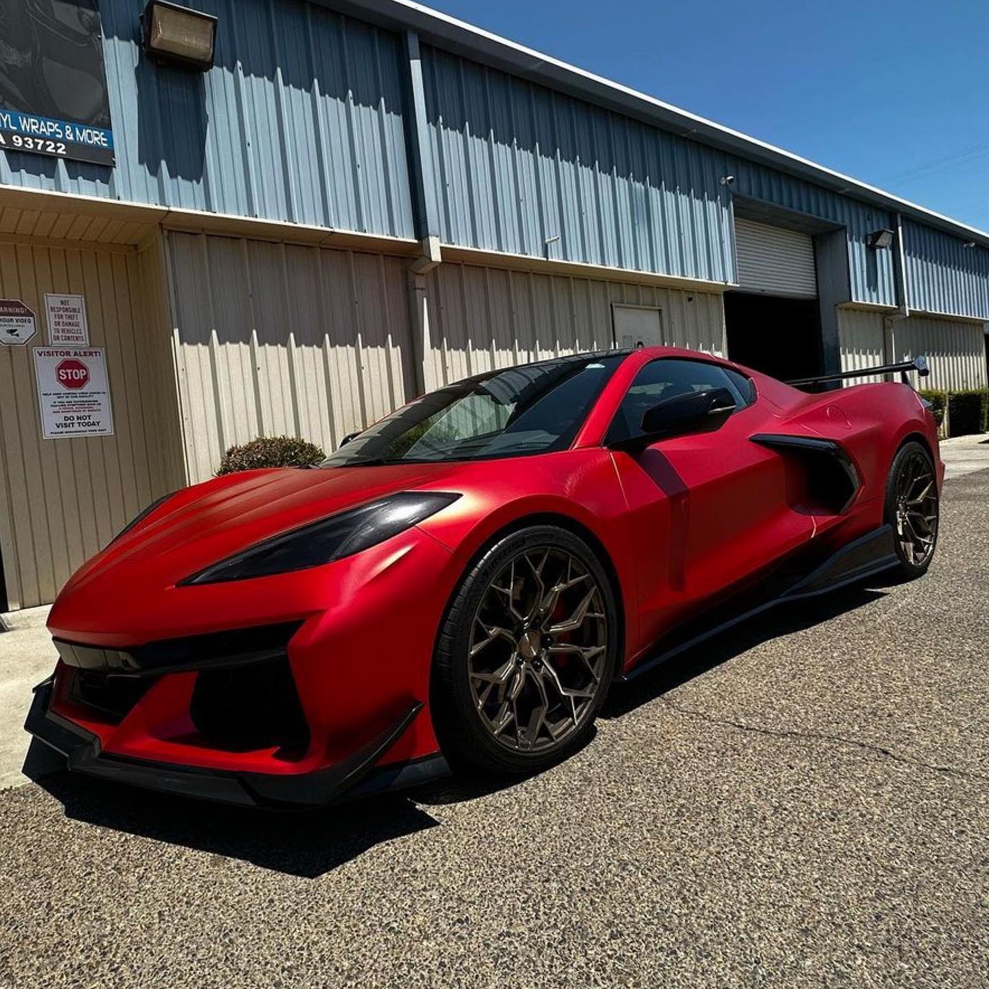 Chevrolet Corvette C8 Z06 Conversion Front Bumper Kit