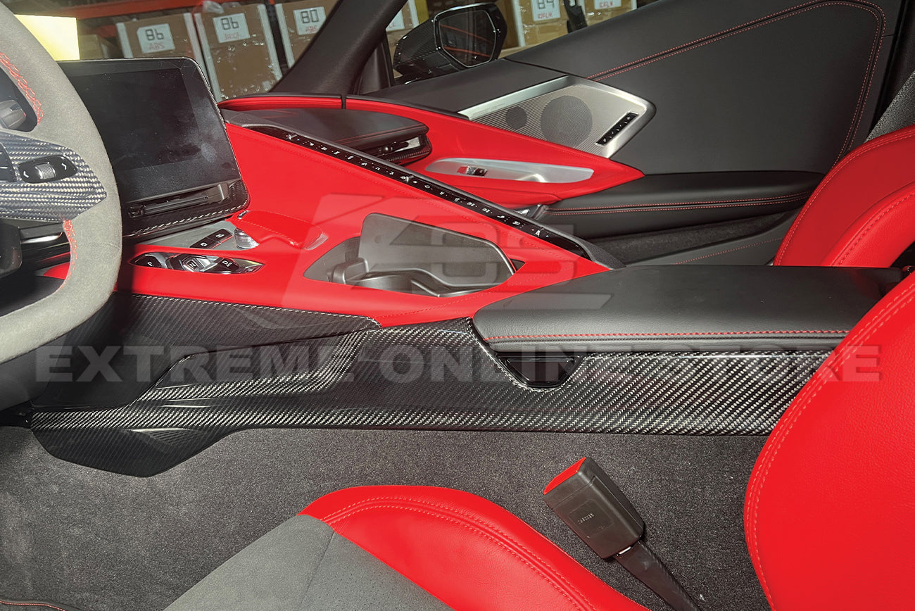 Corvette C8 Center Console Side Upper Trim Vent Cover