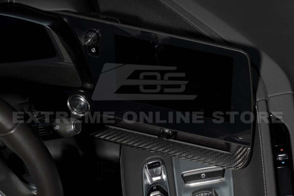 Chevrolet Corvette C8 Carbon Fiber Interior Overlay Dash Trim