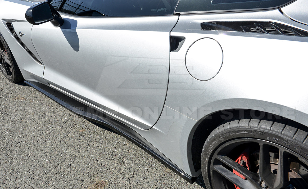 Corvette C7 Z06 Conversion Side Skirts Rocker Panels