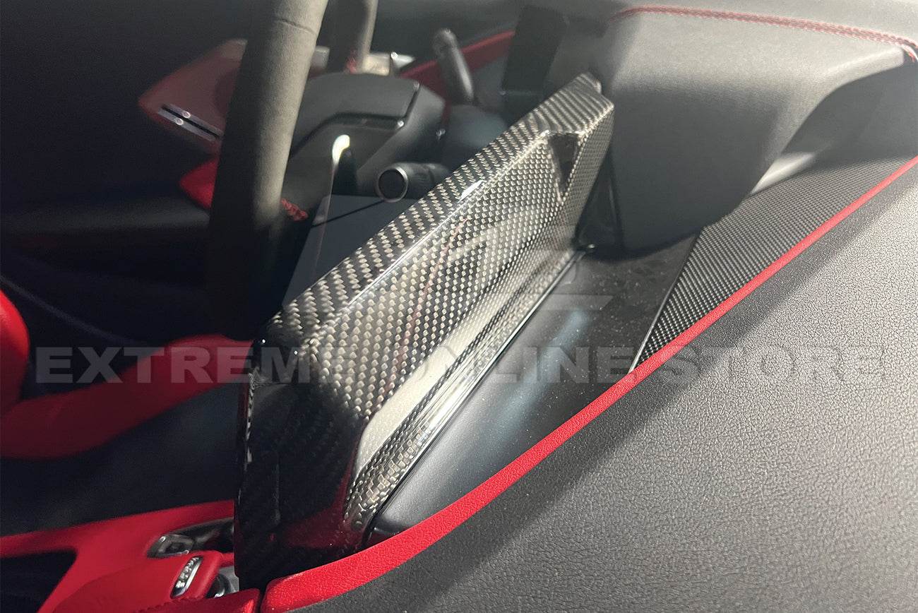 Corvette C8 Carbon Fiber Radio GPS Navigation Screen Cover