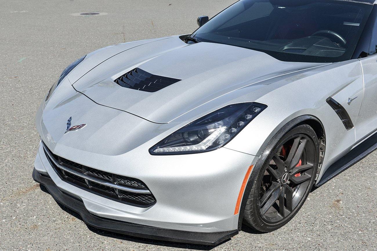 Corvette C7 Stingray / Z51 Front Splitter Lip & Side Skirts Rocker Panels - ExtremeOnlineStore