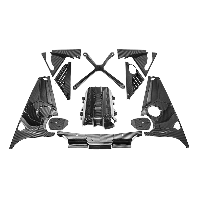 Chevrolet Corvette C8 Coupe Engine Cover Kit