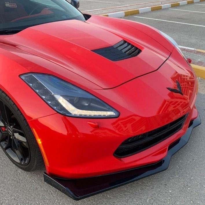 Corvette C7 Stage 2.5 ZR1 Conversion Extended Front Splitter Air Dam - Extreme Online Store