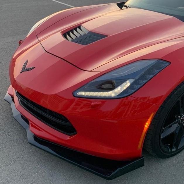 Corvette C7 Stage 2.5 ZR1 Conversion Extended Front Splitter Air Dam - Extreme Online Store