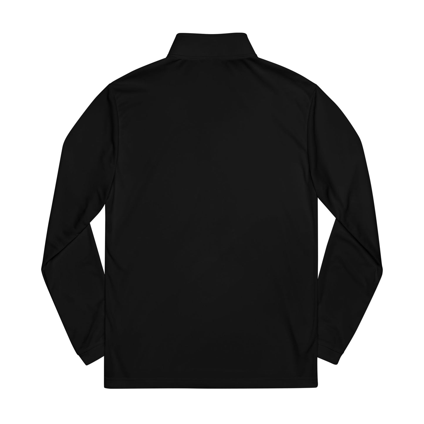Adidas Quarter-Zip Pullover — Embroidered V-Logo Performance Top