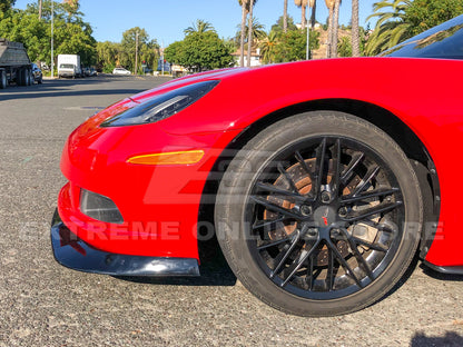 Corvette C6 Base Extended Front Splitter Lip | ZR1 Conversion Package