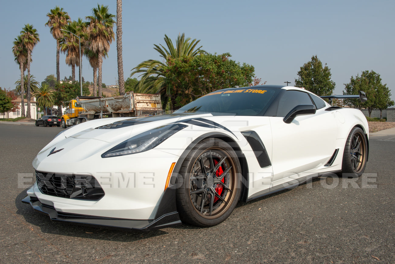 Corvette C7 Extended Front & Rear Splash Guards