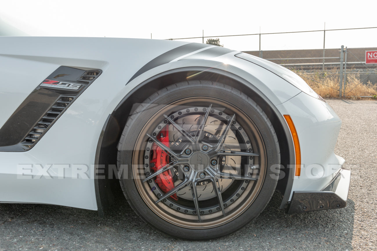 Corvette C7 Extended Front & Rear Splash Guards