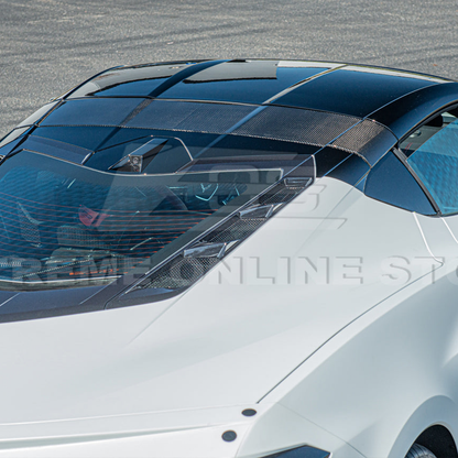 Chevrolet Corvette C8 Carbon Fiber Top Roof Pillar Bow