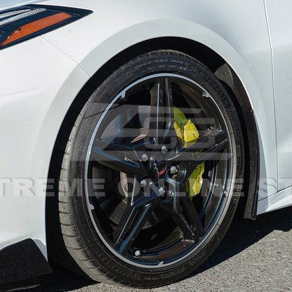 Chevrolet Corvette C8 XL Extended Front Splash Guard Mud Flaps