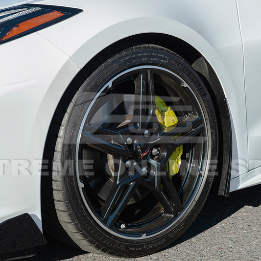 Chevrolet Corvette C8 XL Extended Front Splash Guard Mud Flaps