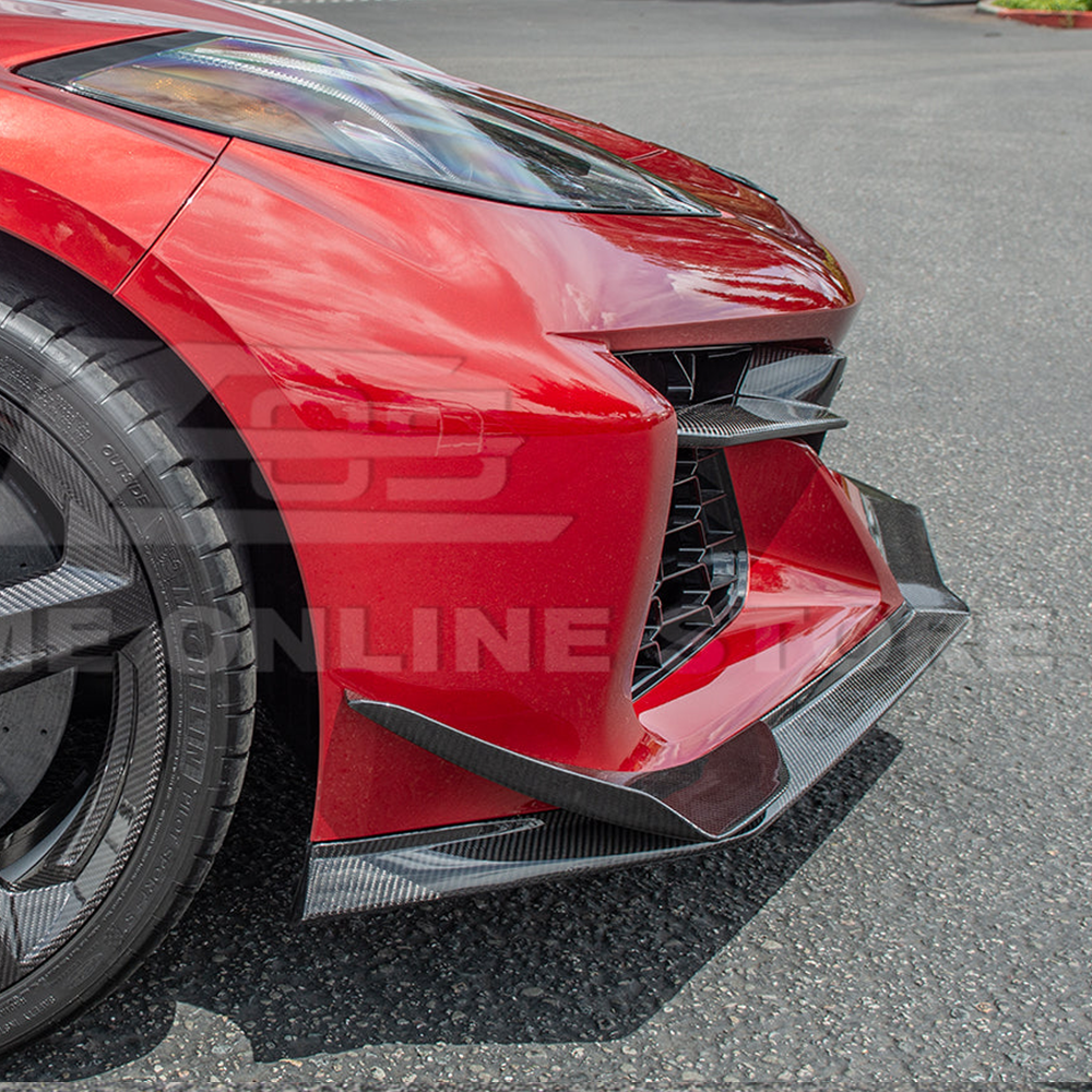 Chevrolet Corvette C8 Z06 / E-Ray Front Side Canards