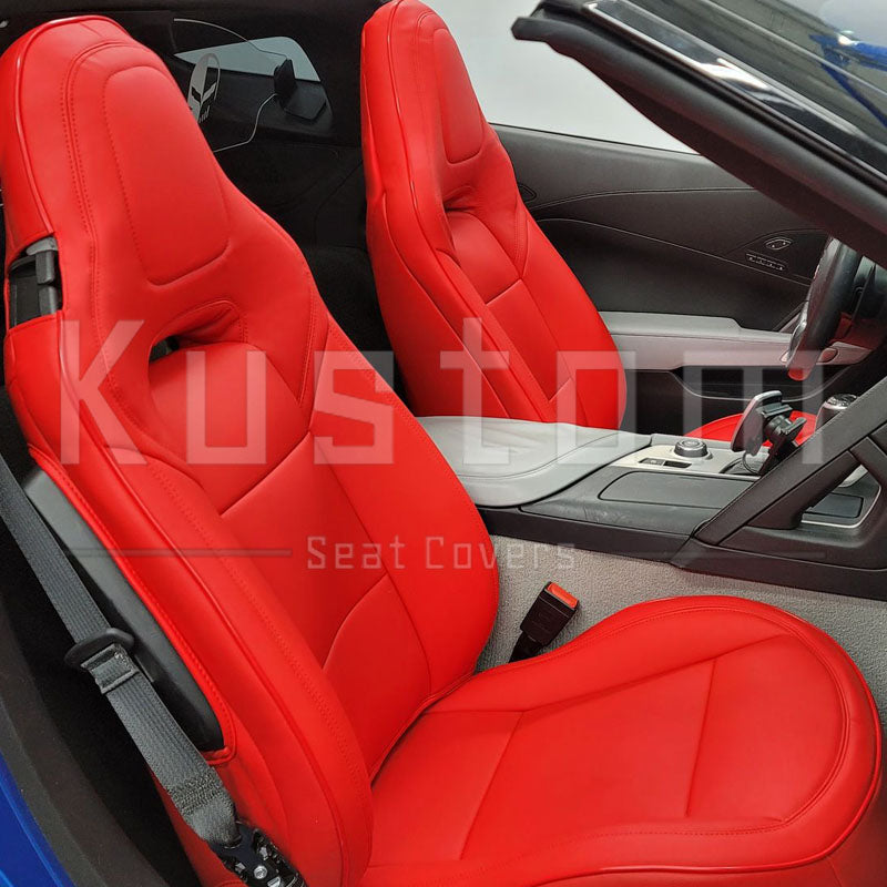 Chevrolet Corvette C7 Custom Leather Seat Covers