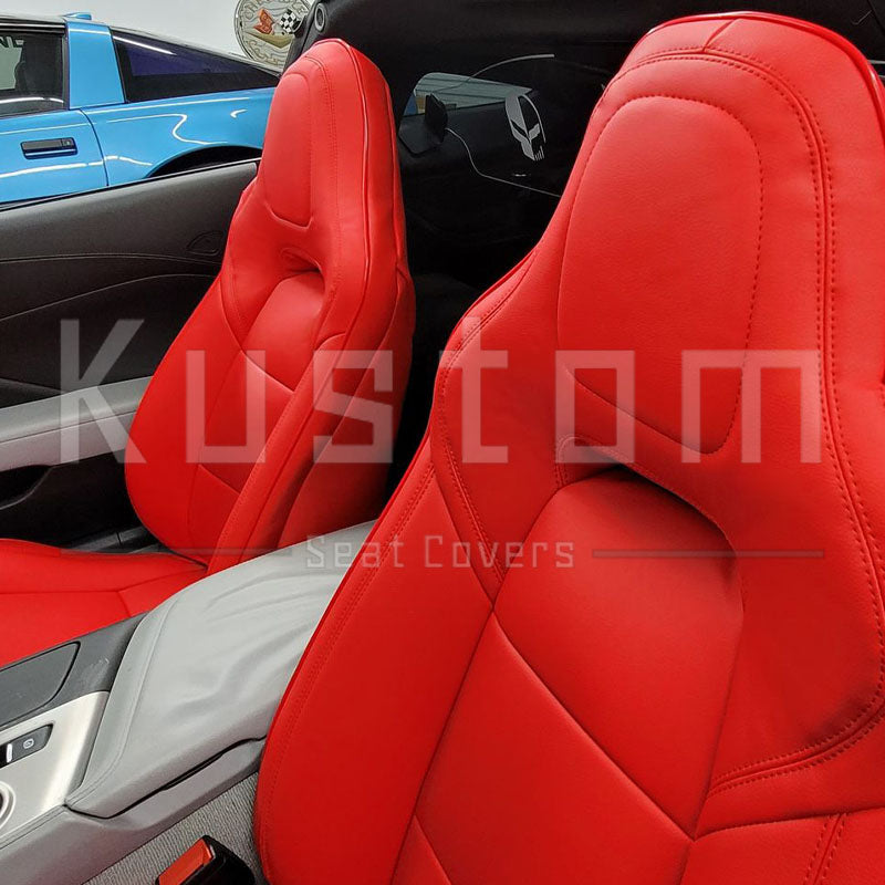 Chevrolet Corvette C7 Custom Leather Seat Covers