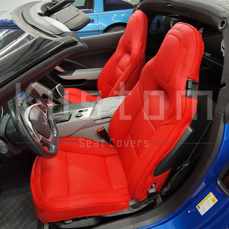 Chevrolet Corvette C7 Custom Leather Seat Covers