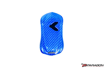 C8 Corvette Carbon Fiber Key Cover Car Shape