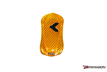 C8 Corvette Carbon Fiber Key Cover Car Shape