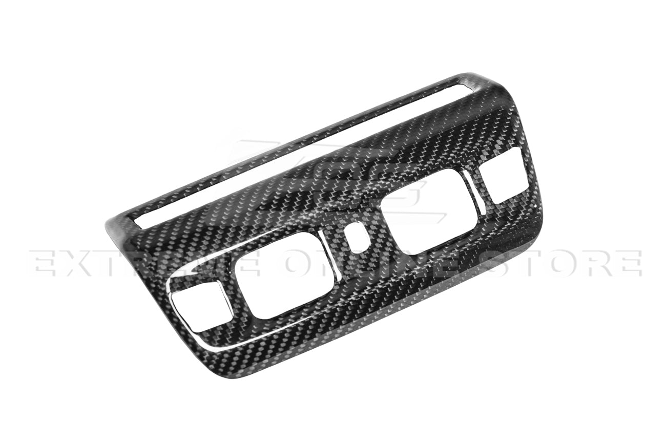 Chevrolet Corvette C8 Carbon Fiber Roof Reading Light Control Panel Trim Cover