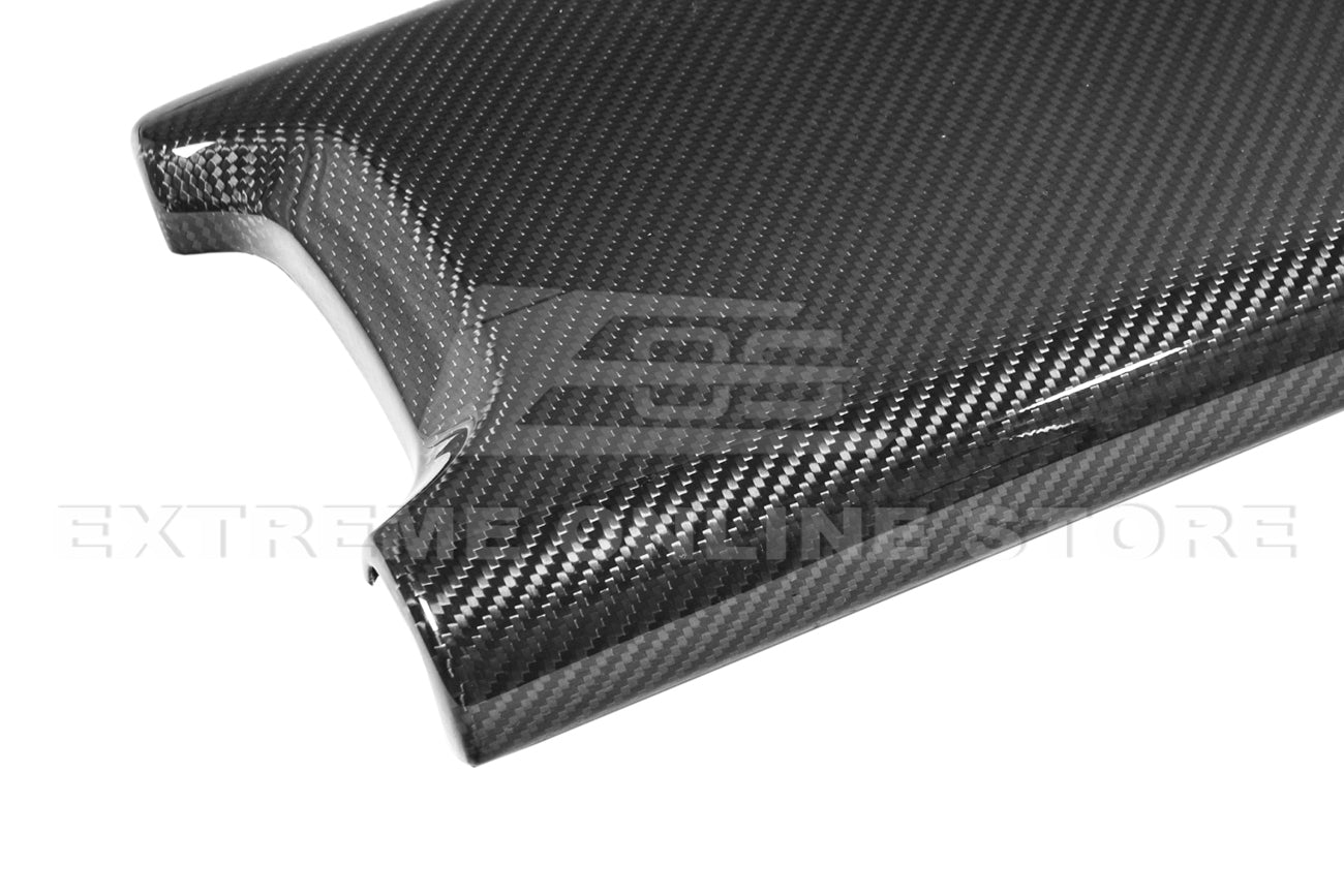 Chevrolet Corvette C8 Carbon Fiber Center Console Armrest Cover