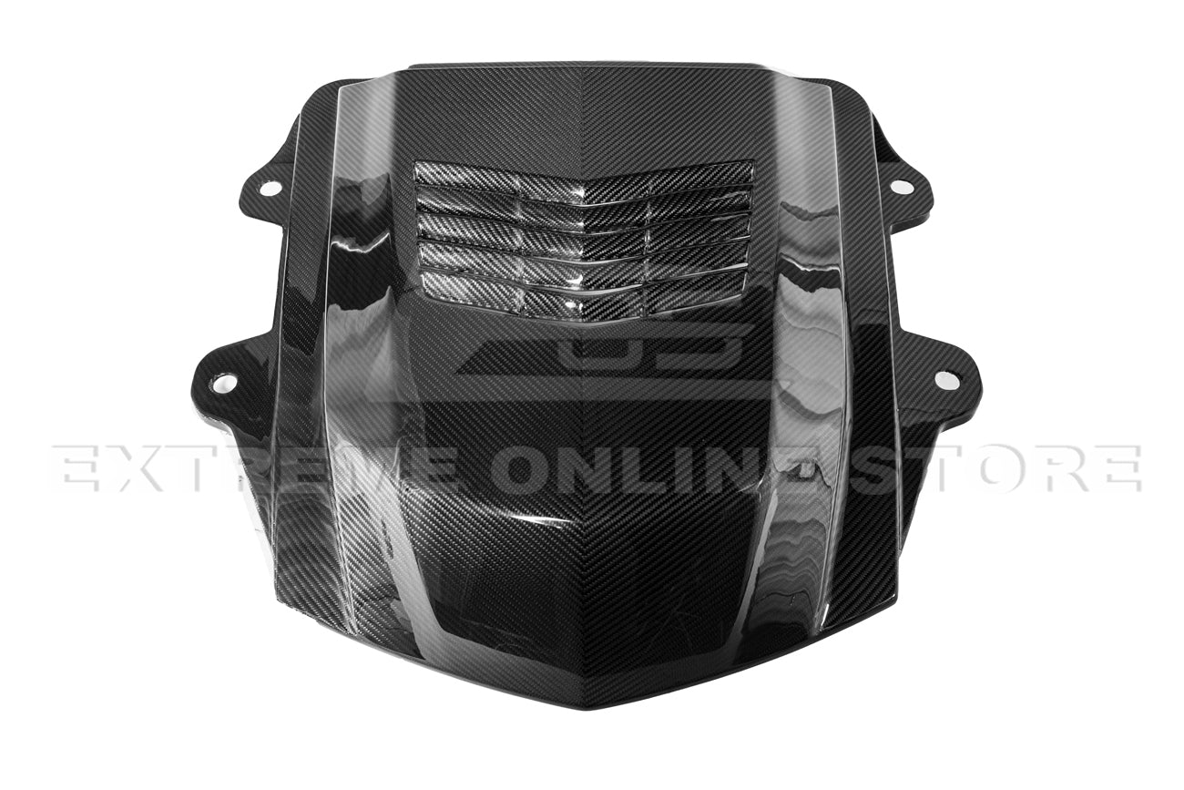 Chevrolet Corvette C7 ZR1 Carbon Fiber Hood Cowl Louver Cover