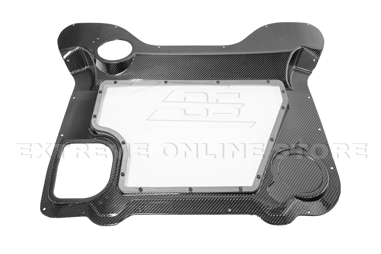 Corvette C8 HTC Carbon Fiber Engine Bay Panel Cover