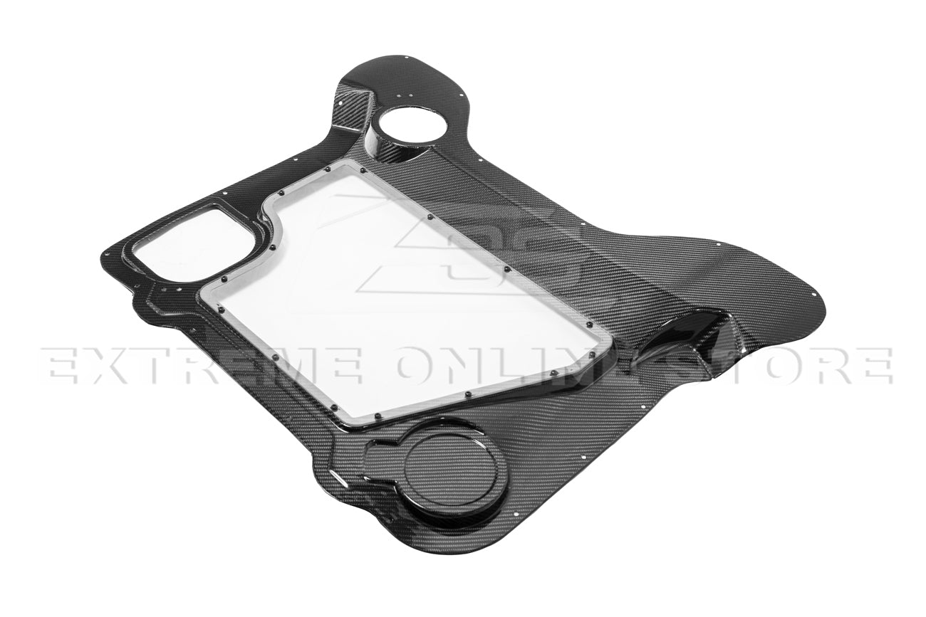 Corvette C8 HTC Carbon Fiber Engine Bay Panel Cover