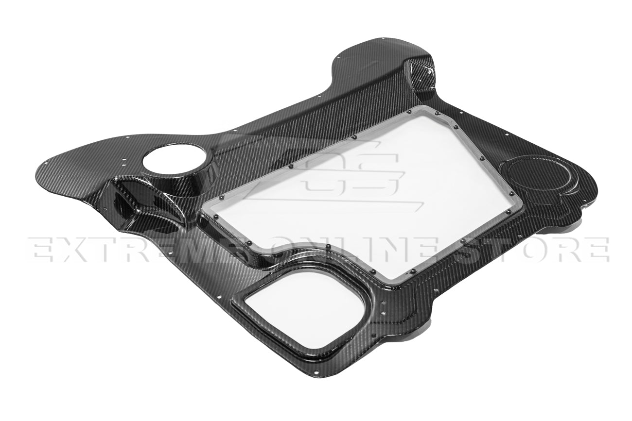 Corvette C8 HTC Carbon Fiber Engine Bay Panel Cover