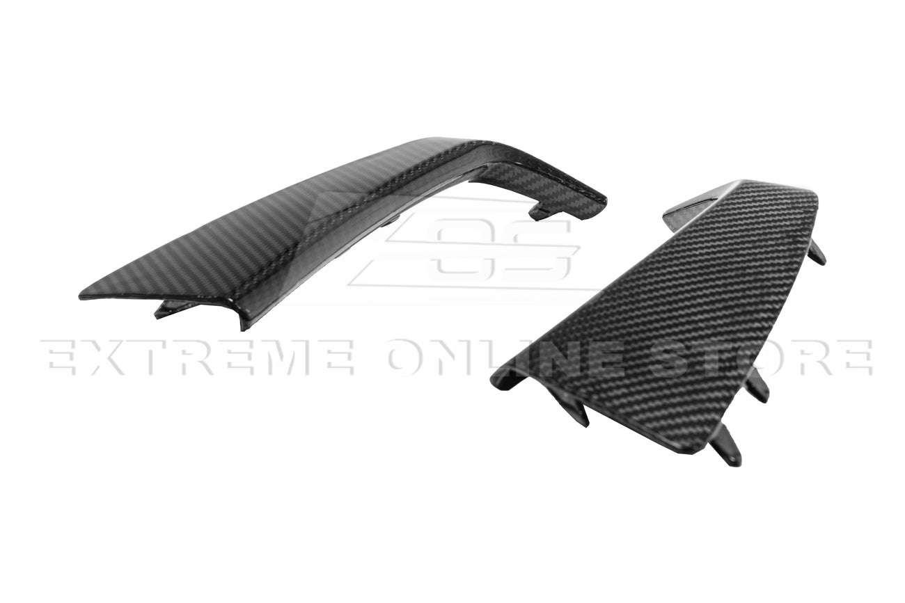 Chevrolet Corvette C7 ZR1 Carbon Fiber Front Bumper Vent Brows Insert