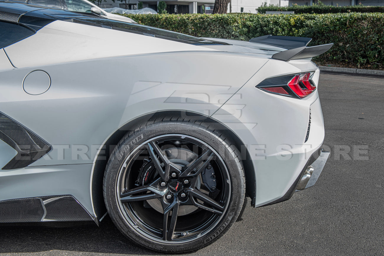 Chevrolet Corvette C8 Z06 Visible Rear Ducktail Spoiler