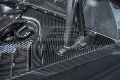 Chevrolet Corvette C8 Carbon Fiber Engine Bay Corner Vent Cover