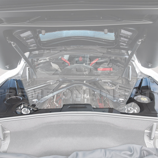 Chevrolet Corvette C8 Coupe Engine Bay Panel Cover (3-Pieces Version)